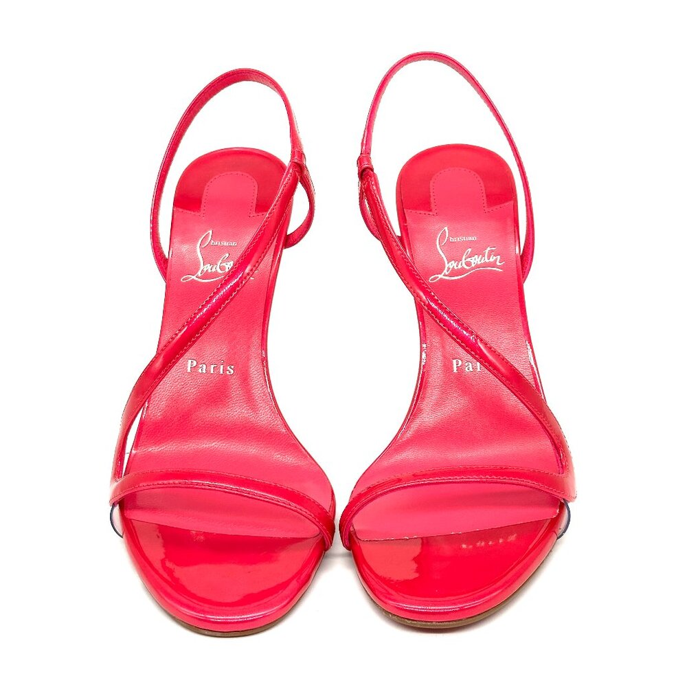 Christian Louboutin Pink Strappy Sandals - Picture 8 of 16